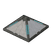 Antikes pyramidenförmiges Dach