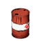 Red Metal Barrel