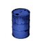 Blue Metal Barrel