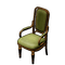 Antique Green Wooden Chair