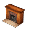 Brick Fireplace