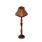 Antique Brown Floor Lamp