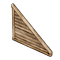 Wooden Triangular Wall