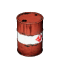 赤色のドラム缶