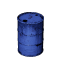 藍色鐵桶