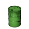 绿色铁桶
