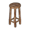 Деревянный барный стул