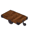 Table basse en bois de fer