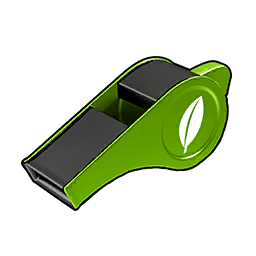 Grass Support Whistle +2