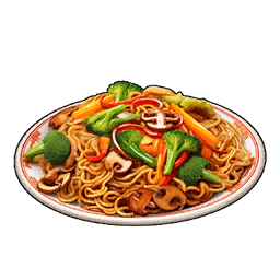 Broncherry Fried Noodles